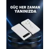 Kamp ve Seyahat İçin 20.000mAh LED Işıklı Hızlı Şarj Powerbank Yeni Nesil