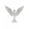 Kanatlı Melek Figürü 3D Baskı Dekoratif Heykel Biblo Ev Ofis Aksesuarı