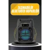 Karaoke Mikrofonlu Fm Radyolu Bluetooth Hoparlör Yüksek Ses Kaliteli