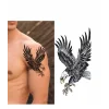 Kartal Geçici Dövme Şablonu Büyük Boy