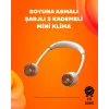 Katlanabilir Asılabilir Fan | USB Şarjlı, 3 Vitesli Sessiz Mini Fan