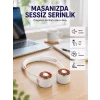 Katlanabilir Asılabilir Mini Fan USB Şarjlı 3 Kademeli Sessiz