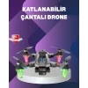 Katlanabilir Drone 1080P Kamera Full HD Çekim Hafif ve Taşınabilir