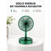 Katlanabilir Mini Fan – 3 Kademeli Soğutma, Şarjlı