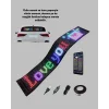 Kayan Yazı Destekli RGB LED Reklam Paneli USB ile Kolay Kurulumlu