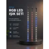 Kayan Yıldız Efektli RGB LED Işık Seti İç ve Dış Mekan Kullanımı
