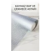 Kaydırmaz Pvc Raf Örtüsü 45x300 Cm Şeffaf Dolap İçi Koruyucu Kaplama