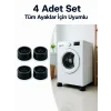 Kaymaz Tabanlı 4 Adet Makine Ayak Yükseltici