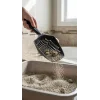 Kedi Kumu Eleme Küreği Temizlik Ve Süzme İşlemleri İçin Uygun