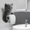 Kedi Tasarımlı Tuvalet Kağıtlığı