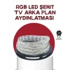 Kendinden Yapışkanlı LED Şerit Televizyon Aydınlatması 2mt