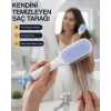 Kendini Temizleyen Ergonomik Saç Tarağı – ABS Gövde, Silikon Diş