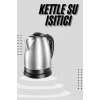 Kettle C F Tipi 220-240V Paslanmaz Çelik Elektrik Kablolu Otomatik Kapanma