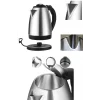 Kettle C F Tipi 220-240V Paslanmaz Çelik Elektrik Kablolu Otomatik Kapanma