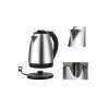 Kettle Su Isıtıcı C F Priz Uyumlu 220 - 240 V Paslanmaz Çelik Kablolu