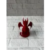 Kırmızı Ejderha Biblo 12 cm Dekoratif Fantastik Obje Hediyelik Süs Eşyası