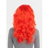 Kırmızı Renk Uzun Dalgalı Parti Peruğu (5047)