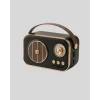 Klasik Retro Radyo – Bluetooth Destekli, FM Özellikli Şarjlı Hoparlör