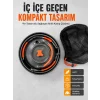 Kompakt Kamp Yemek Seti Alüminyum Tencere Tava Çaydanlık Taşıma Fileli Outdoor Set
