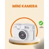 Kompakt Mini Kamera Retro Tasarım 128GB Hafıza 1080P Video