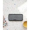Kompakt Siyah RGB Işıklı Bluetooth Mini Klavye