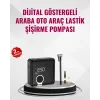 Kompakt Tasarımlı LED Işıklı Taşınabilir Hava Kompresörü