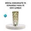Kristal RGB LED Masa Lambası – Renkli Kumandalı Işık, Dekoratif ve Enerji Tasarruflu