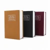 KÜÇÜK=114X80X45MM KİTAP MODELİ KİLİTLİ KASA - KUMBARA RENKLİ (5047)