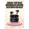 Kulak İçi Bluetooth Kulaklık Ekranlı Müzik Dinleme Çağrı Cevaplama Siyah Yeni Nesil