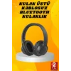 Kulak Üstü Bluetooth Kulaklık Ayarlanabiilir Uzun Pil Ömrü Kablosuz 5.0 Bluetooth