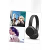 Kulak Üstü Kablosuz Bluetooth Kulaklık Gürültü Önleyici Ayarlanabilir