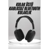 Kulak Üstü Kablosuz Bluetooth Kulaklık Yumuşak Süngerli SD Kart Girişli