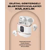 Kulakiçi Bluetooth Kulaklık V5.3 – 4’lü Set, Dijital Ekranlı, Gürültü Engelleme