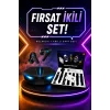 Kulaklık ve Çok Kordonlu Akıllı Saat Gürültü Önleyici GPS Desteği