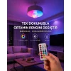 Kumanda Destekli Çok Renkli Akıllı LED Ampul Yeni Nesil
