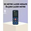 Lazer Metre 50 MT Hassas ve Hızlı Ölçüm Özellikli