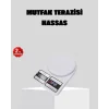 LCD Ekranlı Hassas Dijital Mutfak Terazisi – 5kg Kapasite, 1g Hassasiyet