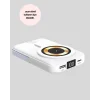 LCD Göstergeli Manyetik Powerbank Type C USB Girişli
