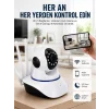 LED Aydınlatmalı 5 Antenli Motorlu 1080P Wifi Kamera Sensörlü Yeni Nesil