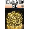 Led Işık 10 Metre Gün Işığı Parlak ve Doğal Ağaç Süsleme