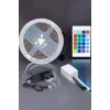 Led Işık 5 Metre Şerit Led RGB Işıklı
