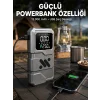 LED Işıklı Akü Takviye ve Lastik Şişirme Cihazı
