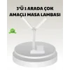 LED Işıklı Masa Lambası – Göz Yormayan, Kısılabilir ve Esnek Başlıklı
