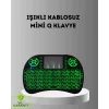 LED Işıklı Q Klavye – Touchpad, Numerik Tuş Takımı ve Multimedya Kısayolları