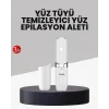 LED Işıklı Yüz Epilasyon Aleti Hassas ve Ağrısız Tüy Alma