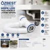 LÜX PASLANMAZ TAŞLI KÖRÜKLÜ LAVABO SİFON (5047)