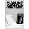 Magsafe Hızlı Şarj 10.000 Mah Wireless Şarj Powerbank Android ve İOS Uyumlu