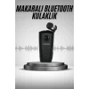 Makaralı Bluetooth Kulakiçi Yaka Kulaklığı Kablosuz Kulaklık