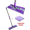 Mandallı Mop Seti Yer Duvar Tavan Cam Mopu Tüm Yüzeyler için (5047)