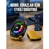 Manyetik Montajlı Dijital Ekranlı Telefon Soğutucu  Yeni Nesil